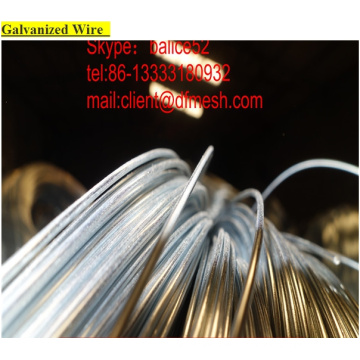 Diamètre galvanisé de fil: Revêtement de zinc de 0.37mm-4.0mm: résistance à la traction de 15g / mm2: 340MPa-420MPa